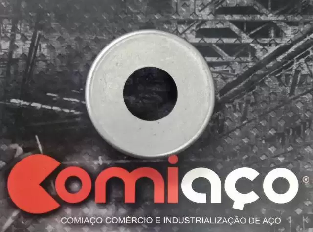 A: Tampa Lisa (Ajuste Rolamento Ø47mm) Furo Ø29mm #0,75mm - Imagem 2