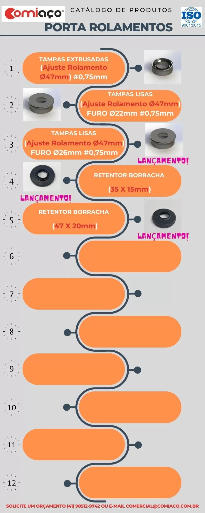 A: Retentor Borracha 35x15mm - Imagem 2